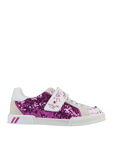 DOLCE&GABBANA Sneakers White 67% Calfskin, 33% Polyester