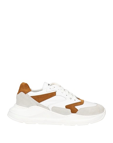GREY DANIELE ALESSANDRINI Sneakers Brown Leather
