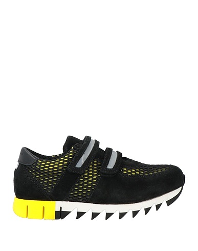 DOLCE&GABBANA Sneakers Black 50% Calfskin, 50% Polyamide
