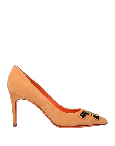 SANTONI Pump Mandarin Leather
