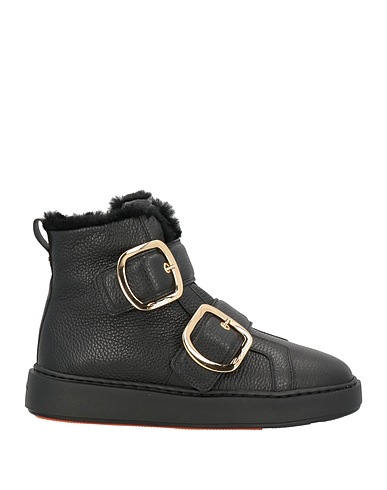 SANTONI Ankle boot Black Leather