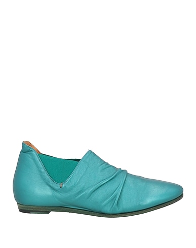 PANTANETTI Loafers Emerald green Leather