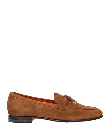 SANTONI モカシン タン 革（なめし加工）