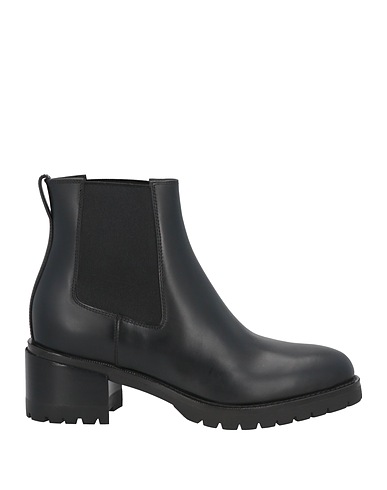 SANTONI Ankle boot Black Leather