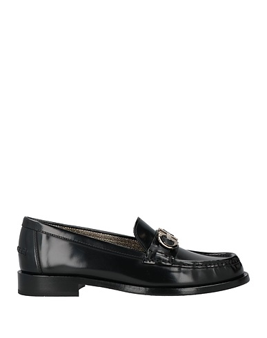 FERRAGAMO Loafers Black Leather