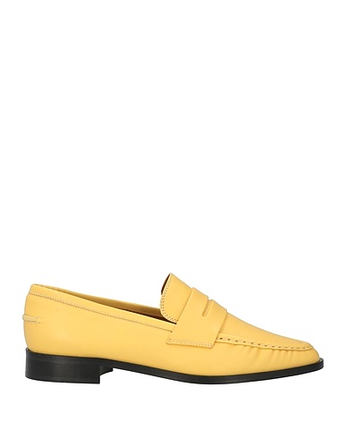 ATP ATELIER Loafers Yellow Leather