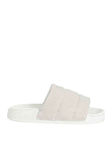 ADIDAS ORIGINALS Sandals ADILETTE ESSENTIAL SLIDES
 Light grey Leather