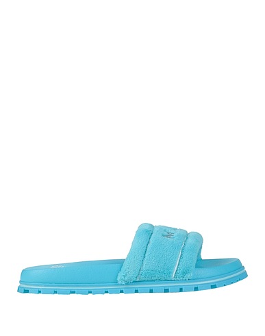 MARC JACOBS Sandals Turquoise Textile fibres