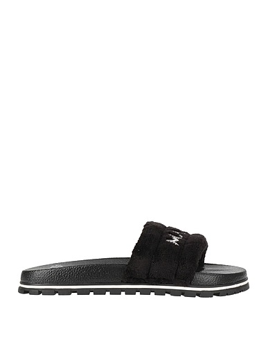 MARC JACOBS Sandals Black Textile fibres