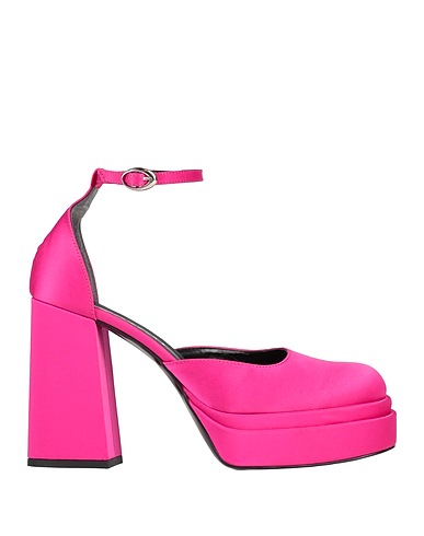 LEQARANT Décolleté Fucsia Fibre tessili