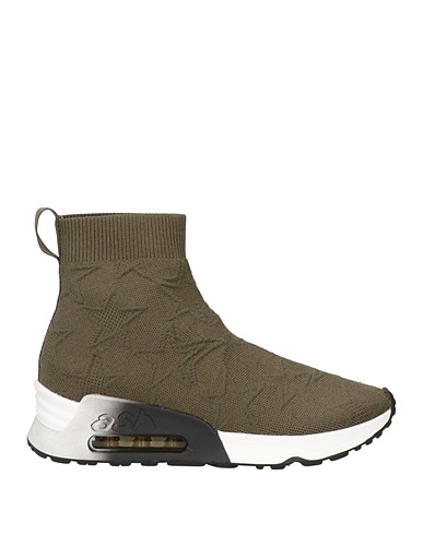 ASH Sneakers Verde militare Fibre tessili