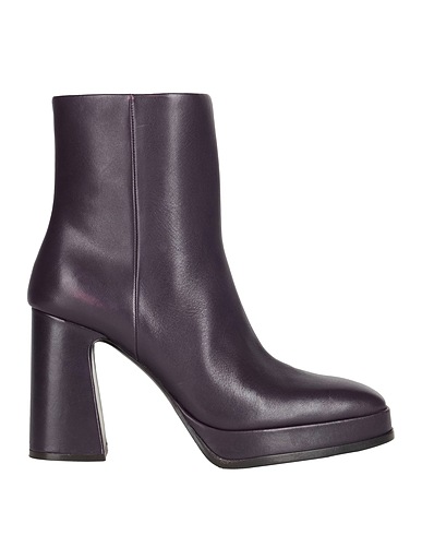 ASH Ankle boot Dark purple Leather