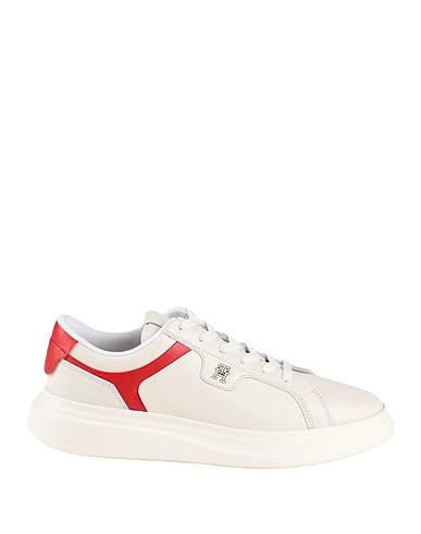 TOMMY HILFIGER Sneakers Ivory 100% Leather