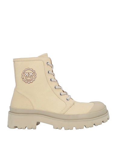PINKO Stivaletti Beige Fibre tessili