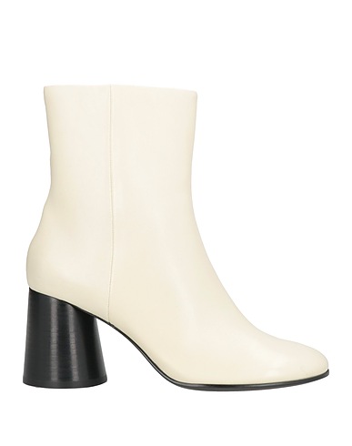ASH Bottine Ivoire Cuir