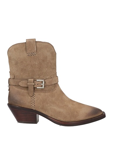ASH Stiefelette Khaki Leder