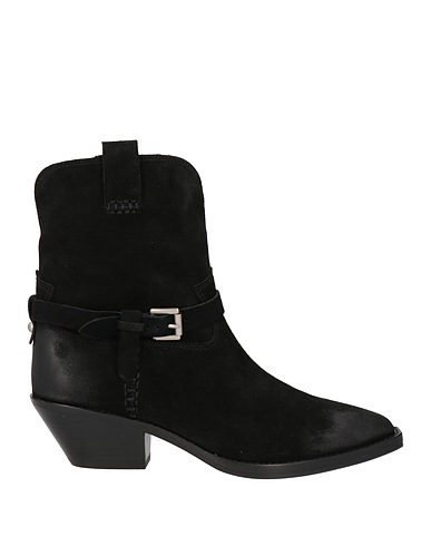 ASH Stiefelette Schwarz Leder