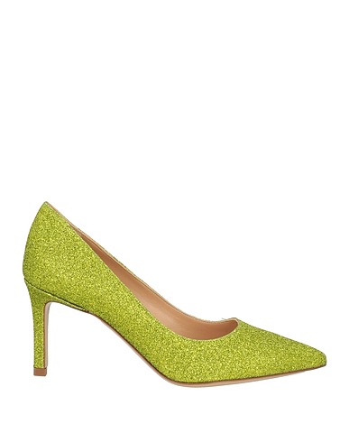 ROBERTO FESTA Pump Lime green Textile fibers