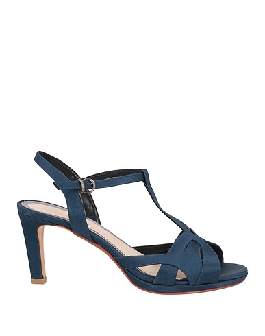 OFFIDANI Sandali Blu notte Fibre tessili