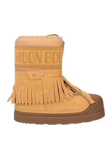 8 MONCLER PALM ANGELS x MOON BOOT Ankle boot Sand Textile fibres, Leather