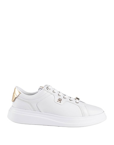 TOMMY HILFIGER Sneakers Weiß Leder