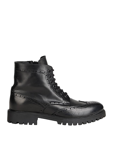 ARTIGIANI AURELIO GIOCONDI Ankle boot Black Calfskin