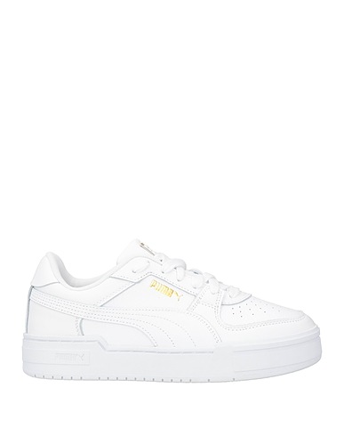 PUMA Sneakers White Leather, Other Fibres