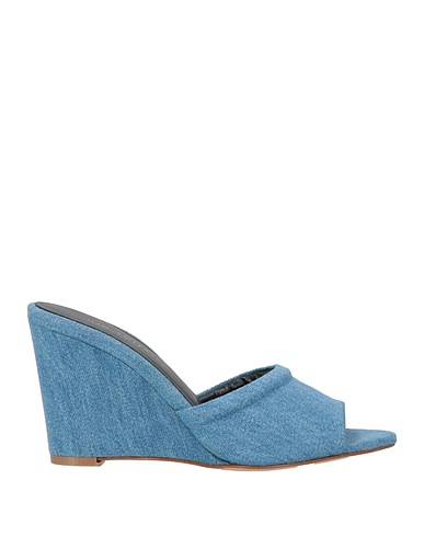 ILIO SMERALDO Sandals Light blue Textile fibres