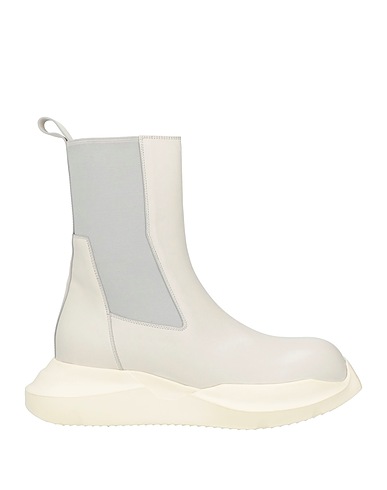 RICK OWENS Ankle boot Light grey Leather