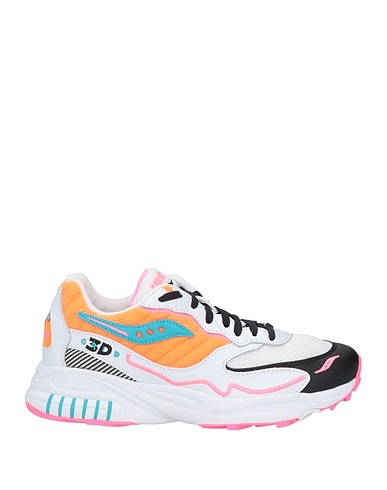 SAUCONY Sneakers Weiß Leder, Gewebefasern