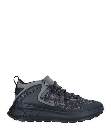 TOD'S NO_CODE Sneakers Black Leather, Textile fibres