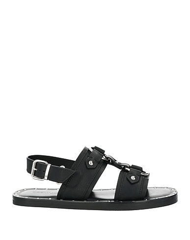 DSQUARED2 Sandals Black Cowhide