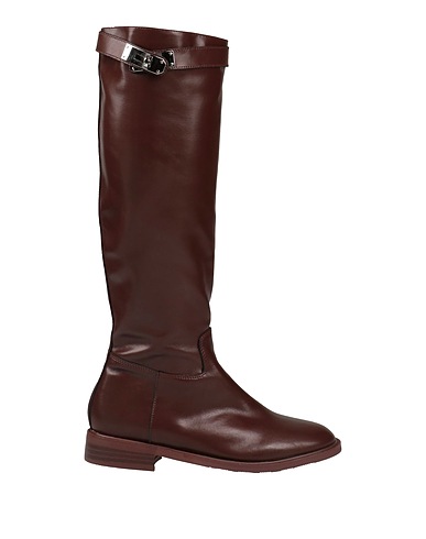 FRANCESCO MILANO Boots Brown Leather