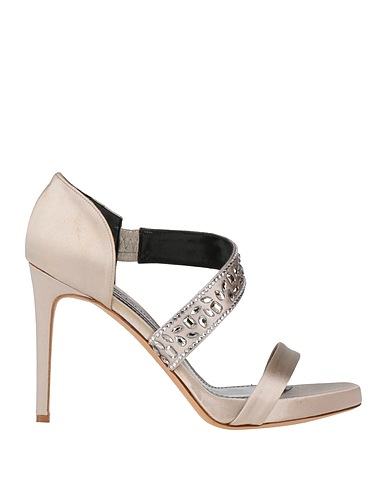 FRANCESCO SACCO Sandals 100% Textile fibers