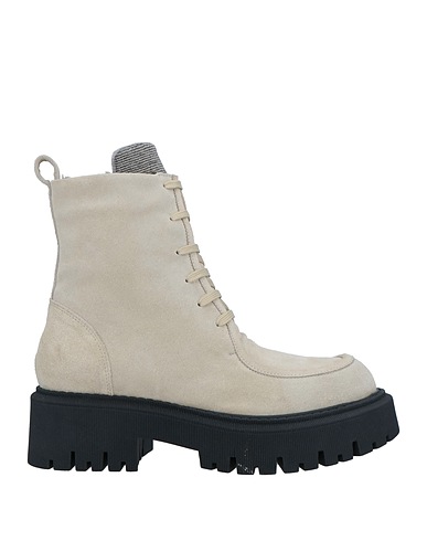 TONET Ankle boot Beige Leather