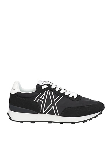 ARMANI EXCHANGE Trainers NERO 100% Polyester, Textile fibres