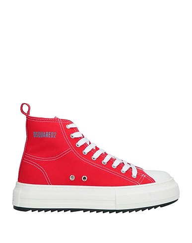 DSQUARED2 Sneakers Red Textile fibres