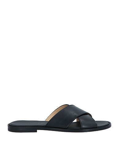 DOUCAL'S Sandals Black Leather