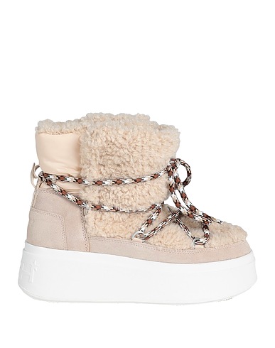 ASH Ankle boot Beige Textile fibres