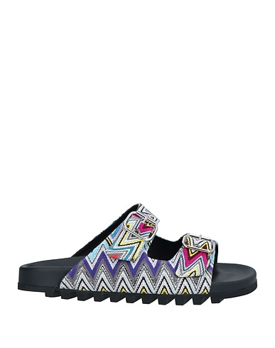 MISSONI Sandals White Textile fibres