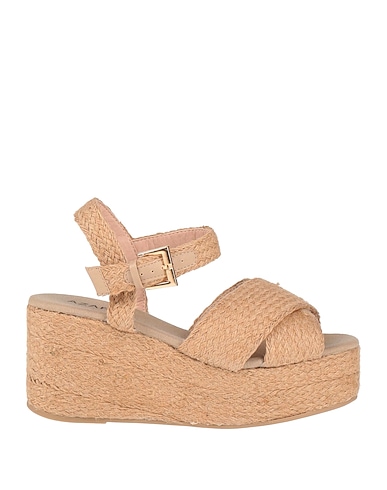 AZAREY Espadrilles Beige Textile fibers