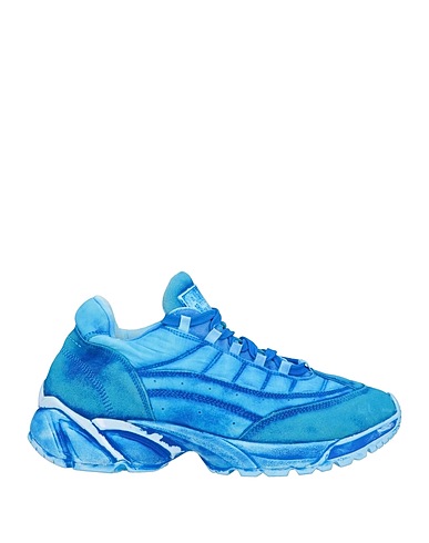 MM6 MAISON MARGIELA Sneakers Azure Leather, Textile fibres