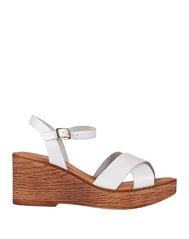 CINZIA SOFT Mules and clogs White Leather