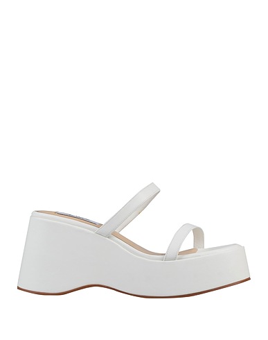 GAI MATTIOLO Sandalen Weiß Leder