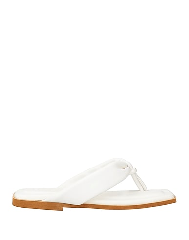 CHATULLE Flip flops White Leather