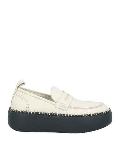 OA NON-FASHION Mocassino Avorio Pelle