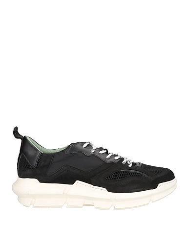 ATTIMONELLI'S Sneakers Nero Pelle, Fibre tessili