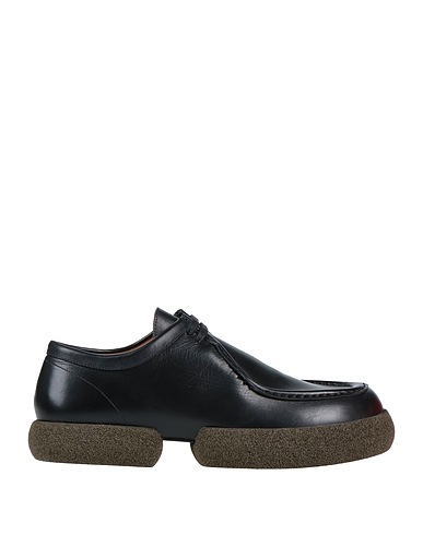 DRIES VAN NOTEN Laced shoes Black Leather