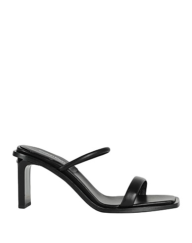 CALVIN KLEIN Sandali Nero Pelle