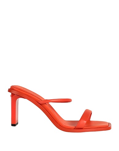 CALVIN KLEIN Sandali Arancione Pelle
